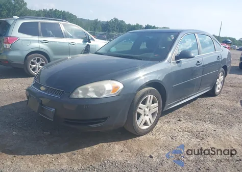 2013 Chevrolet Impala Lt from USA, damaged, VIN 2G1WB5E33D1198404